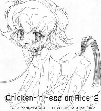 c68 furaipan daimaou chouchin ankou chicken x27 n x27 egg on rice 2 tottoko hamtaro cover
