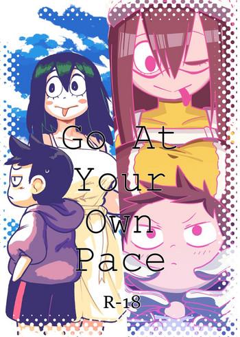 go at your own pace cover