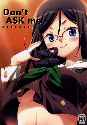 don x27 t ask me cover